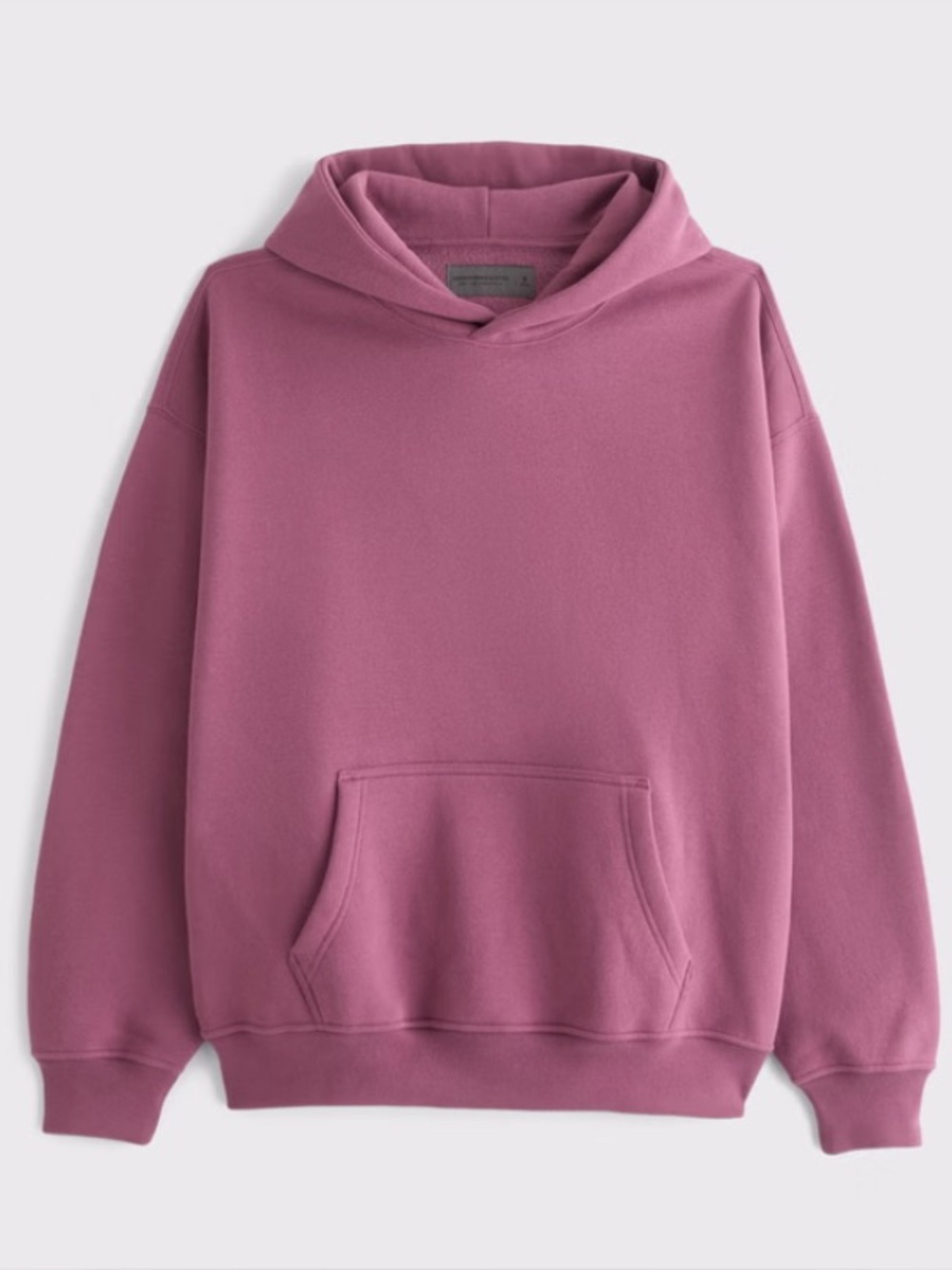 Abercrombie Essential Popover Hoodie Cozy Oversized Hooded Sweatshirt